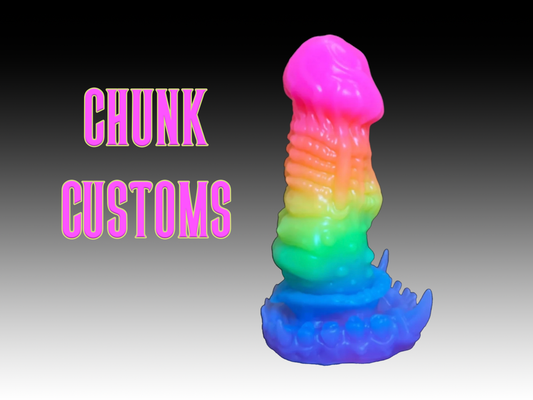 Chunk dildo- Fantasy sex toy- Girthy dildo