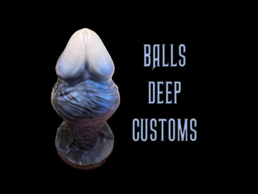 Balls deep - butt plug with dangly balls